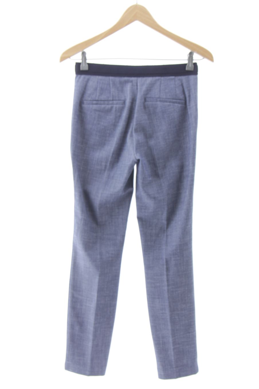 Pantalón de Zara de la talla XS, de color azul