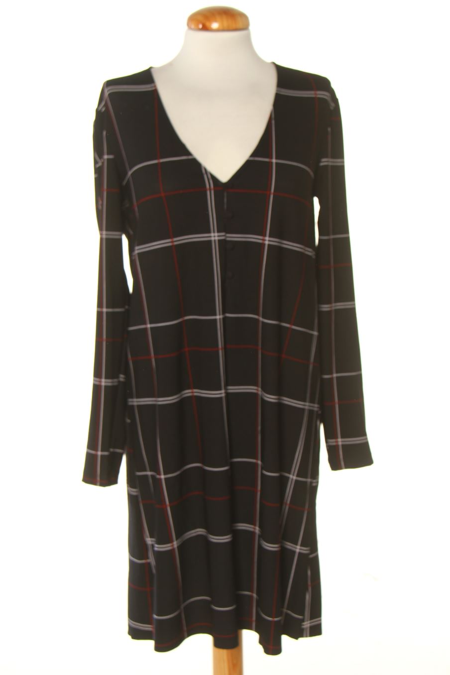 Robe casual Mango de la taille M, de couleur carreaux