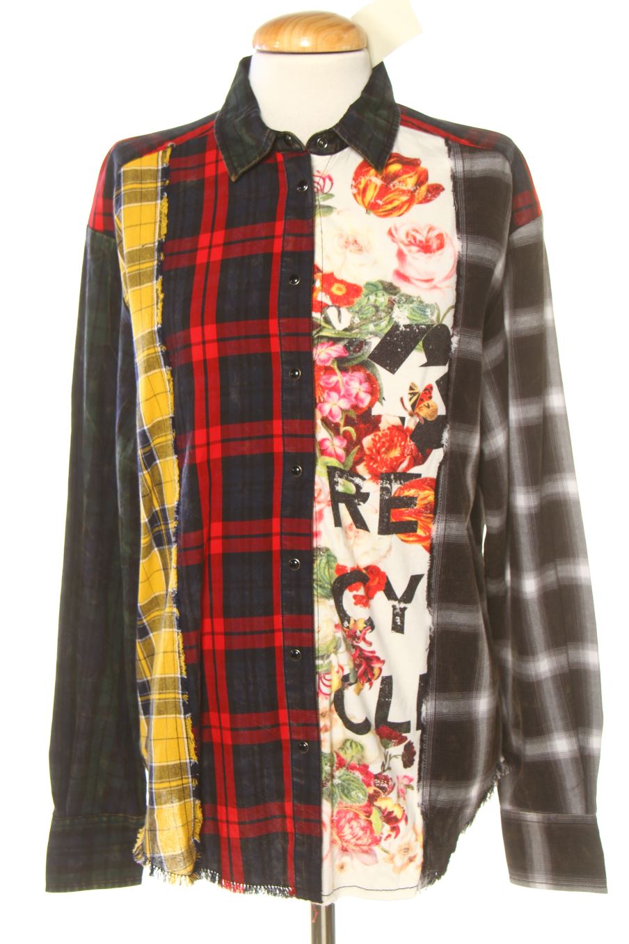 Camicia de Desigual de la talla M, de color quadri