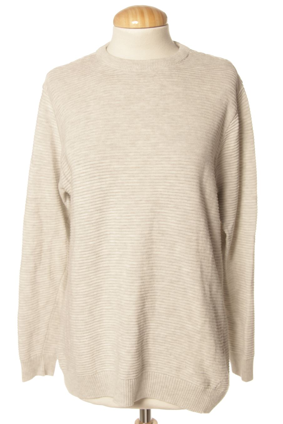 Pull Pull & Bear de la taille M, de couleur gris