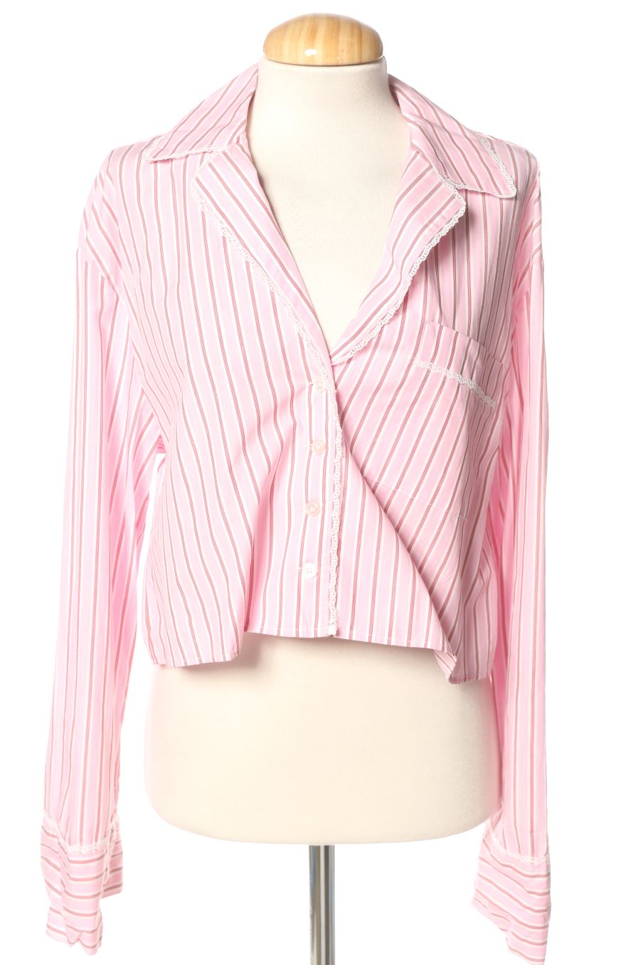 Chemise Zara de la taille S, de couleur rayures