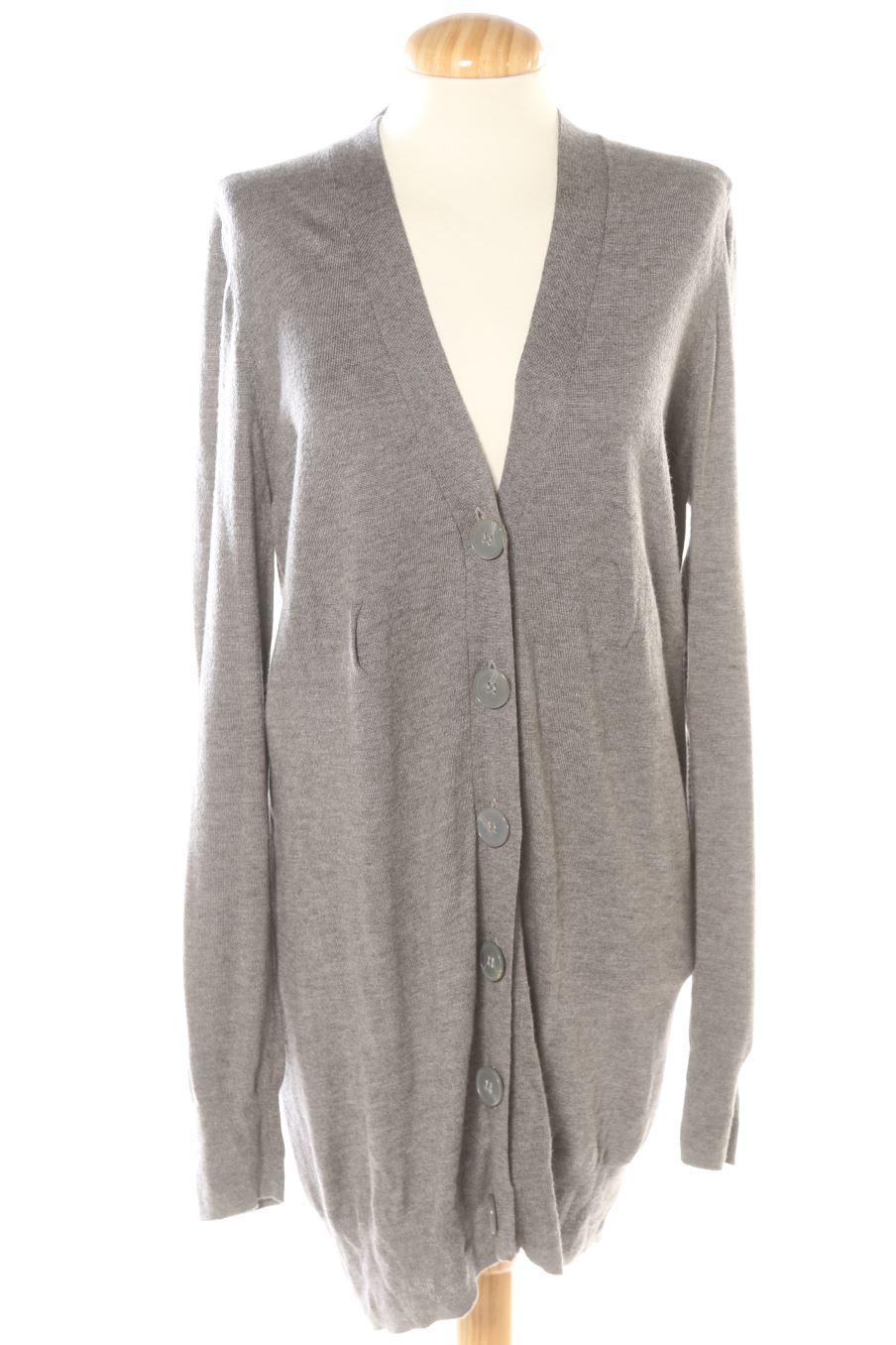 Gilet Benetton de la taille L, de couleur gris