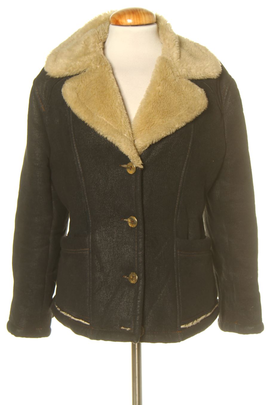 Blouson Donjaz de la taille 38, de couleur noir