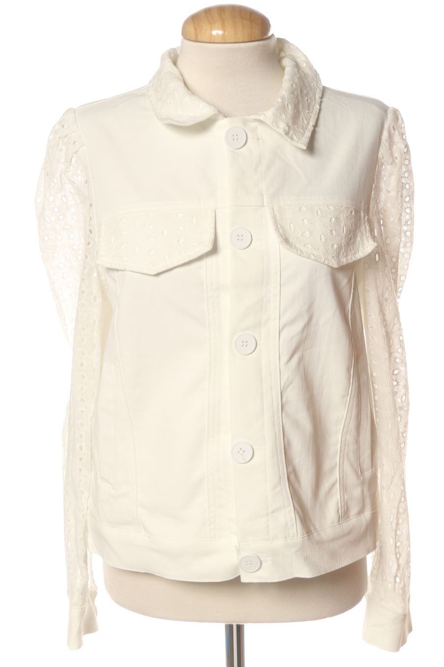 Cazadora de PERCENTIL de la talla S, de color blanco