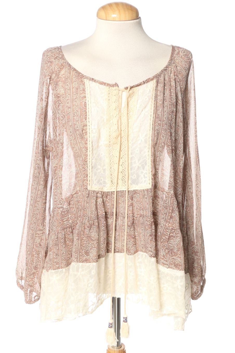 Blouse à manches longues Nekane de la taille Taille unique, de couleur imprimés