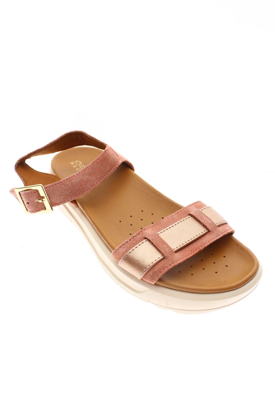 Sandalias planas de Geox de la talla 36, de color rosa