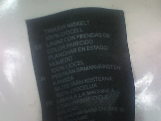 Pantalon H&M de la taille 34, de couleur noir