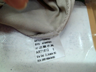 Pantalon Made in italy de la taille XS, de couleur beige