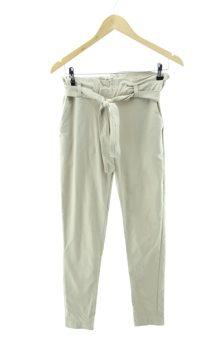Pantalon Made in italy de la taille XS, de couleur beige