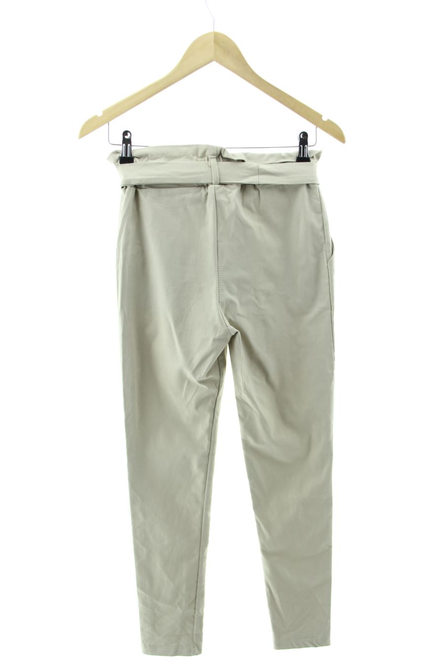 Pantalon Made in italy de la taille XS, de couleur beige