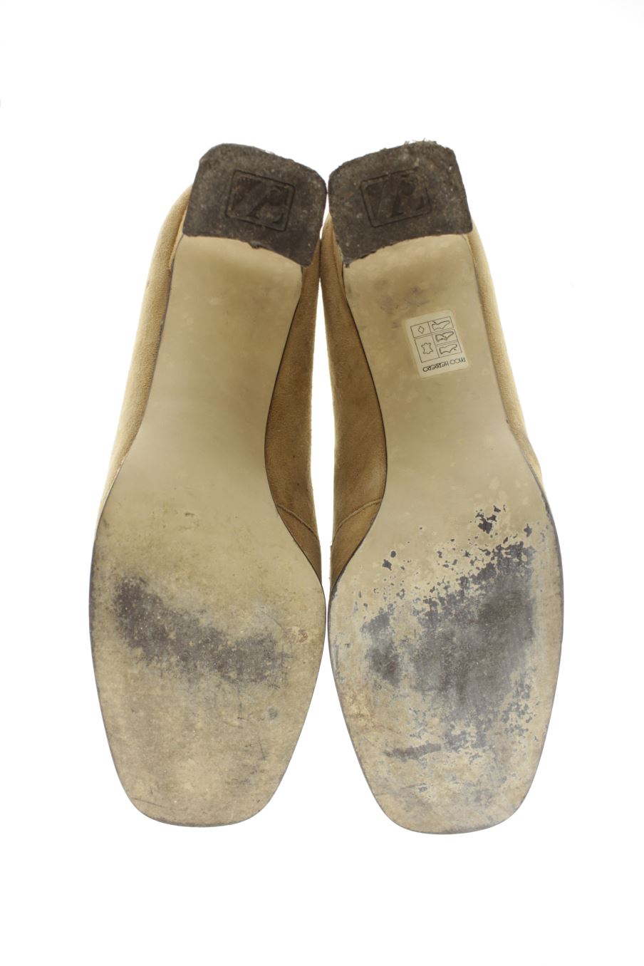 Zapatos de tacon de Paco Herrero de la talla 38, de color marrón de