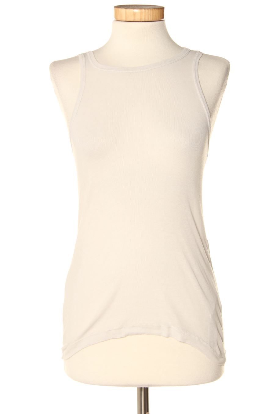 Camiseta sin mangas de Zara de la talla S, de color gris