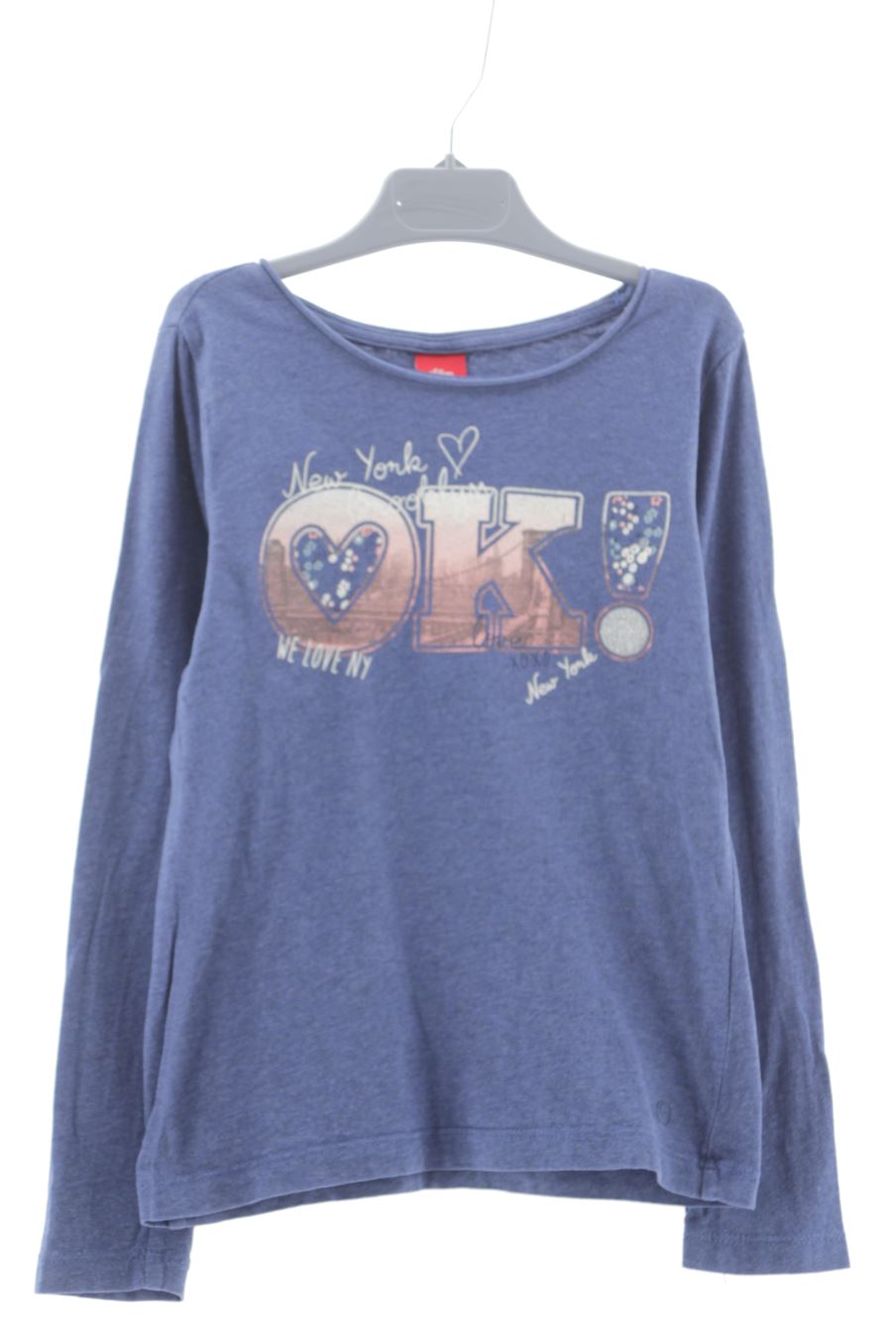 gebraucht s.Oliver Langärmeliges T-shirt Größe 128