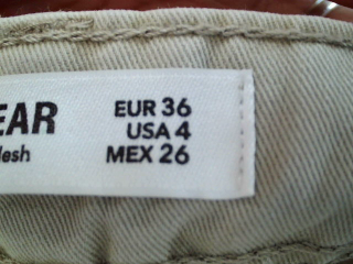 Jeans Pull & Bear de la taille 36, de couleur vert de denim