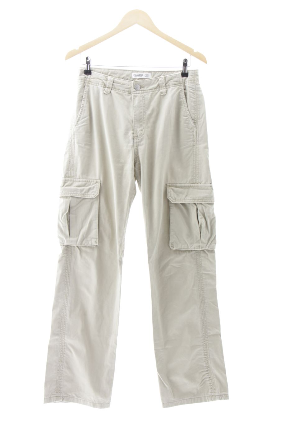 Jeans Pull & Bear de la taille 36, de couleur vert de denim