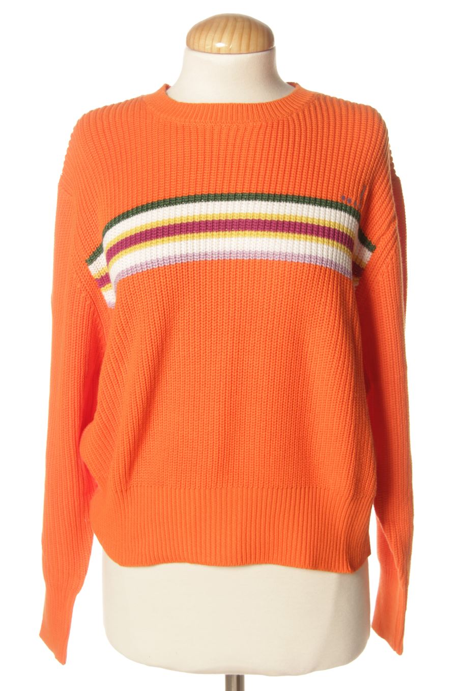 Pull Desigual de la taille M, de couleur orange