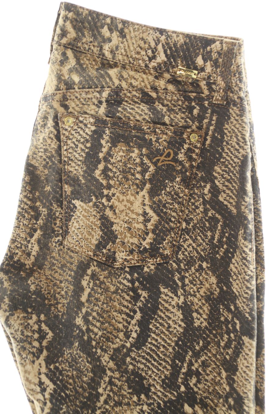 Vaqueros de Dl1961 de la talla 38, de color animal print de piel