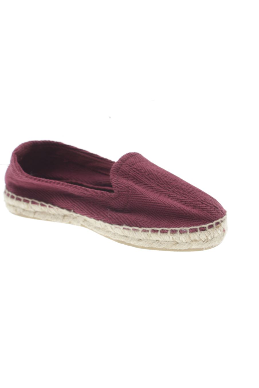 Zapatos planos de Made in spain de la talla 35, de color burdeos de