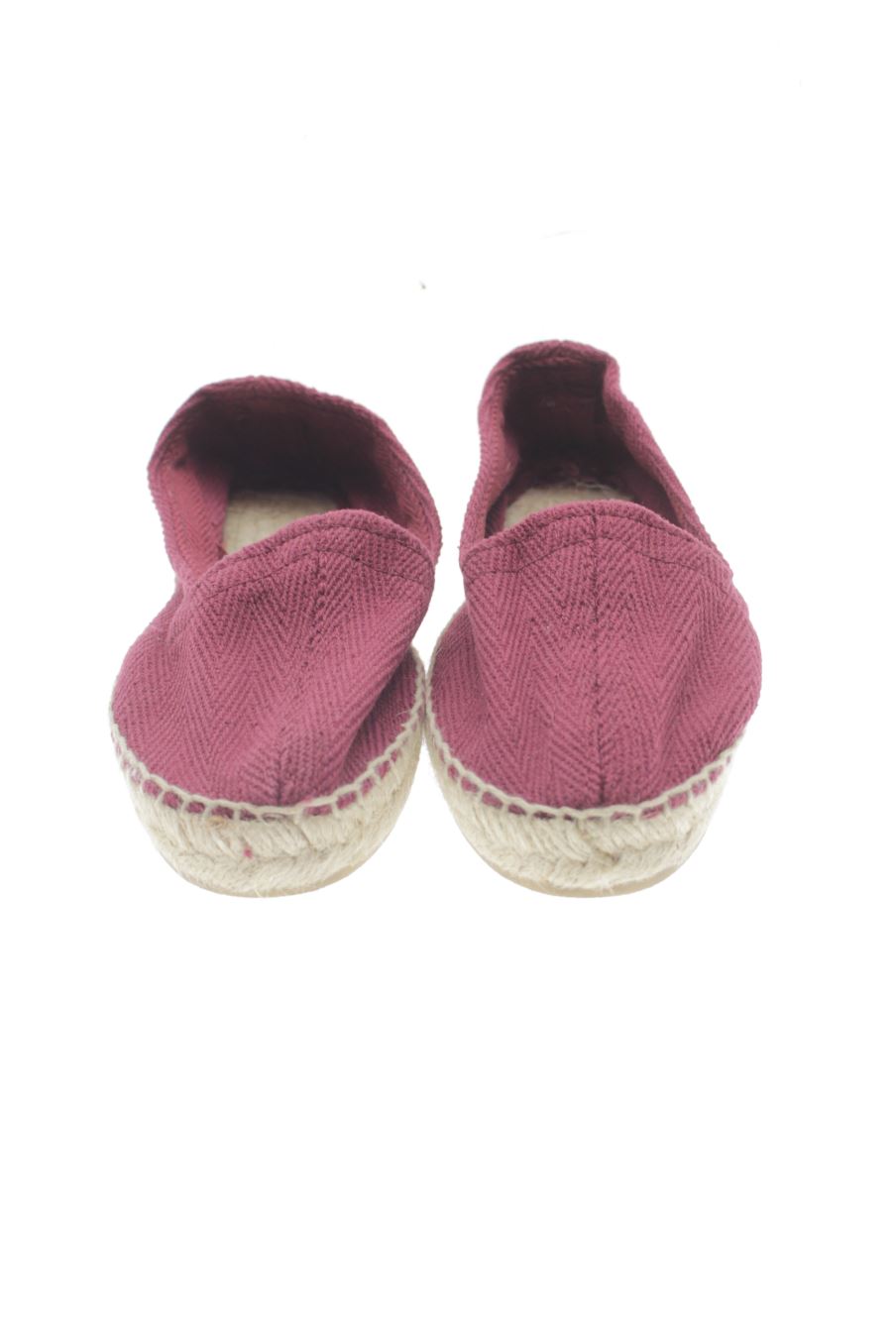 Zapatos planos de Made in spain de la talla 35, de color burdeos de