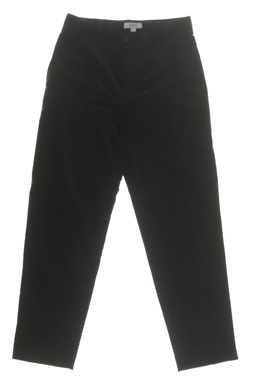 Hose von COS Größe 44, Farbe Schwarz, aus Samt für