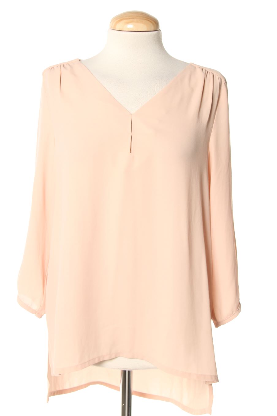 Blouse à manches longues H&M de la taille 36, de couleur rose