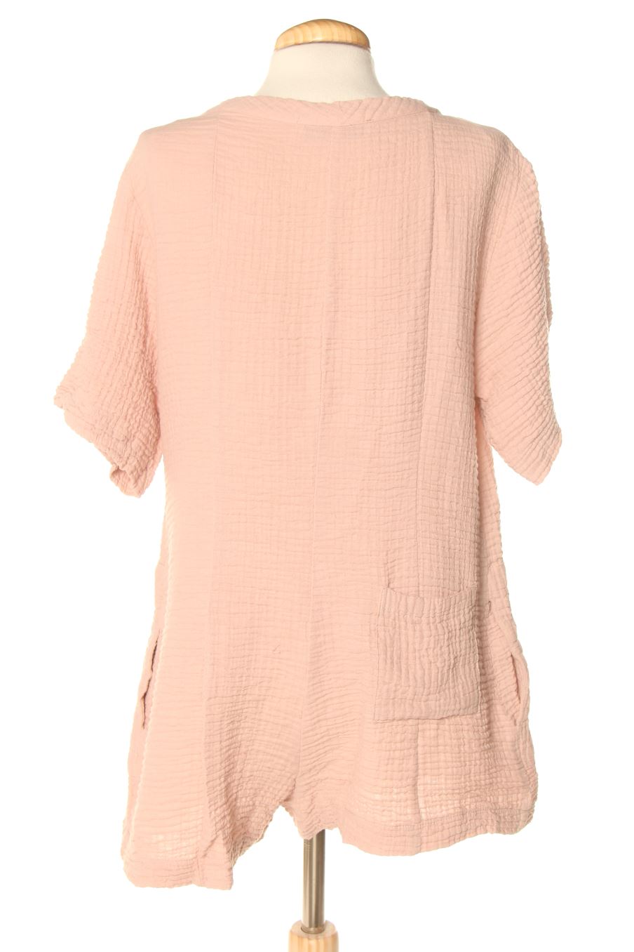 Mono de Zara de la talla XS, de color rosa