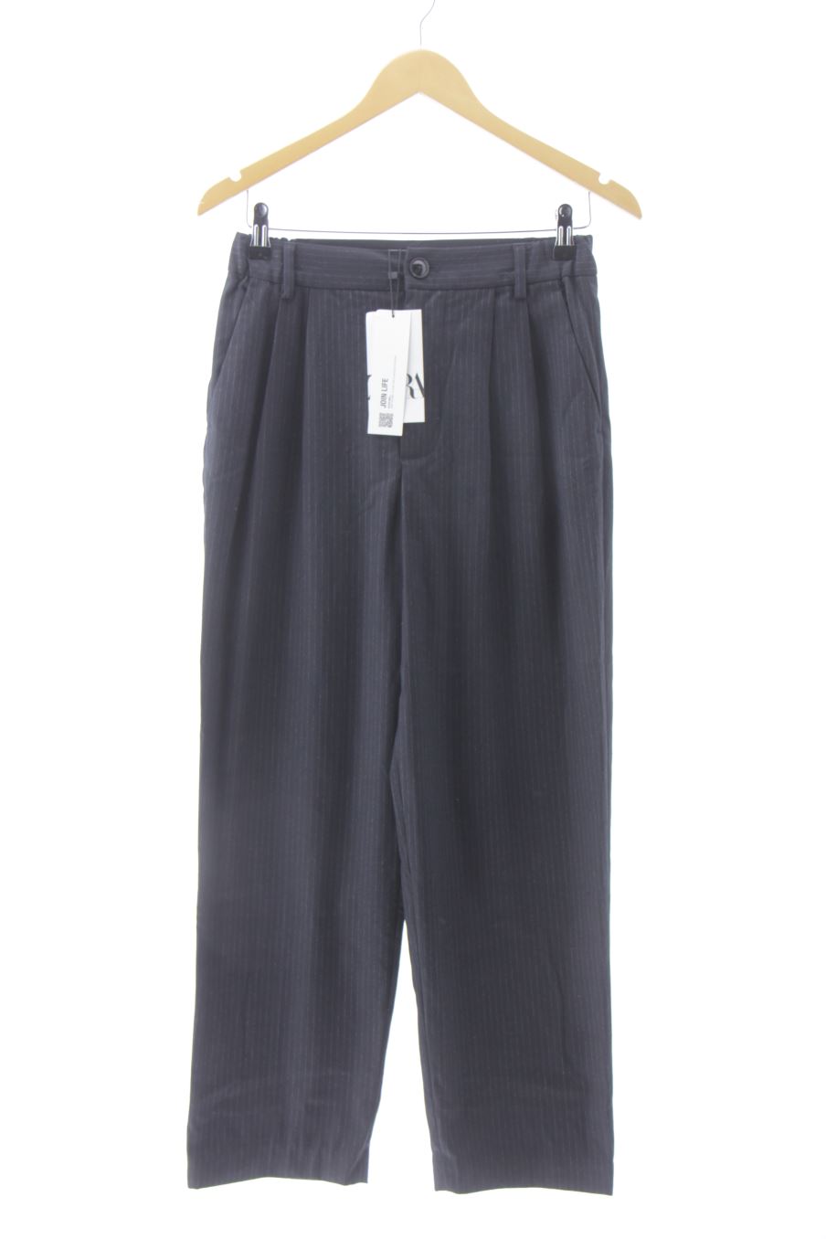 Pantalón de Zara de la talla XS, de color rayas