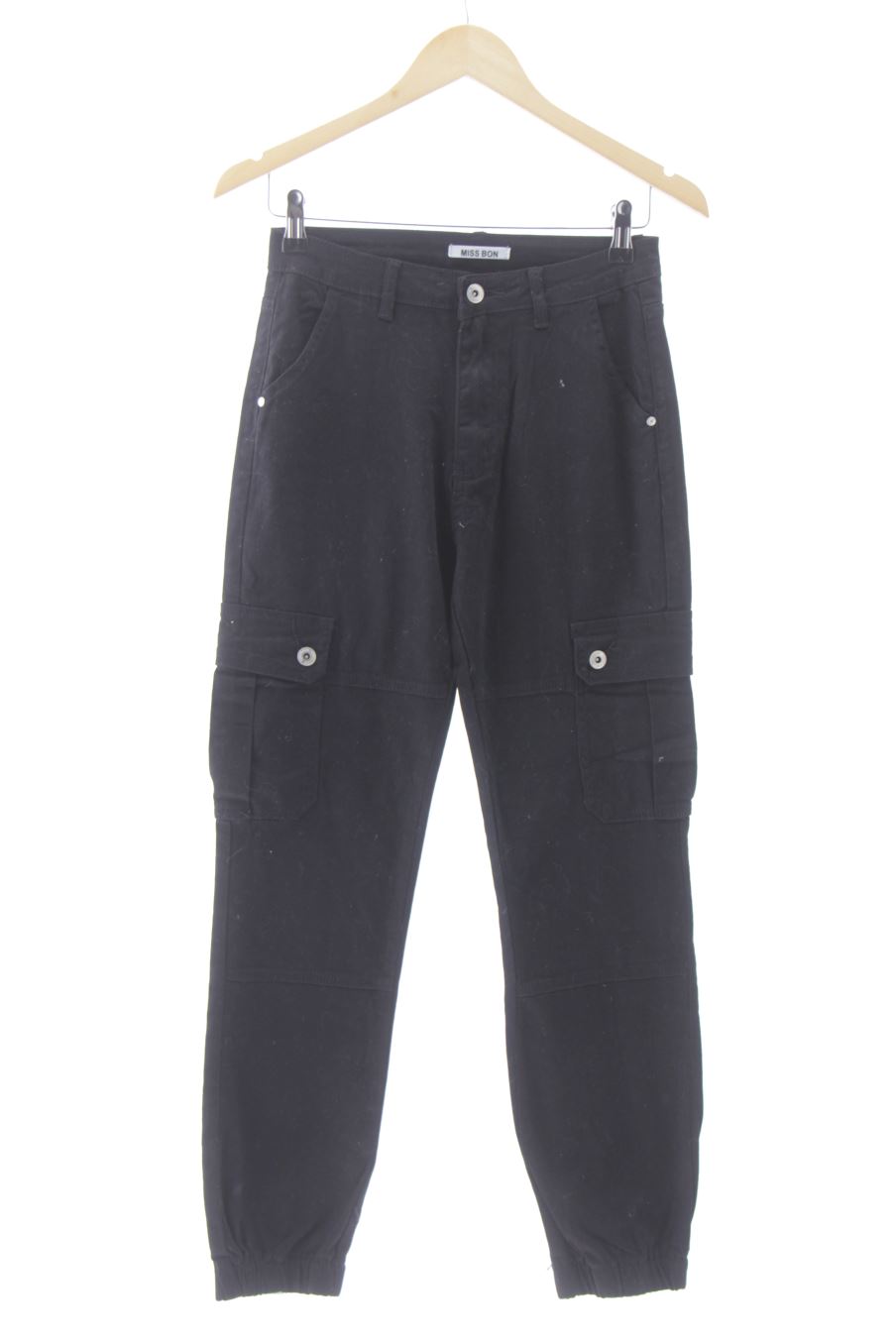 Jeans Miss bon de la taille 38, de couleur noir de denim