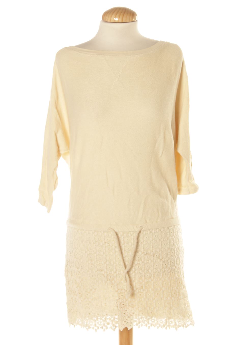 Robe casual Zara de la taille XS, de couleur beige