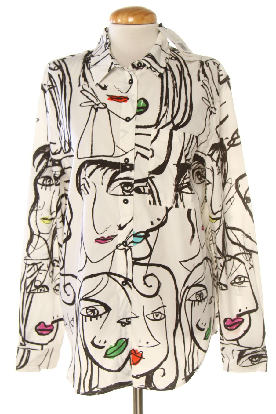 Camisa de Desigual de la talla M, de color estampado