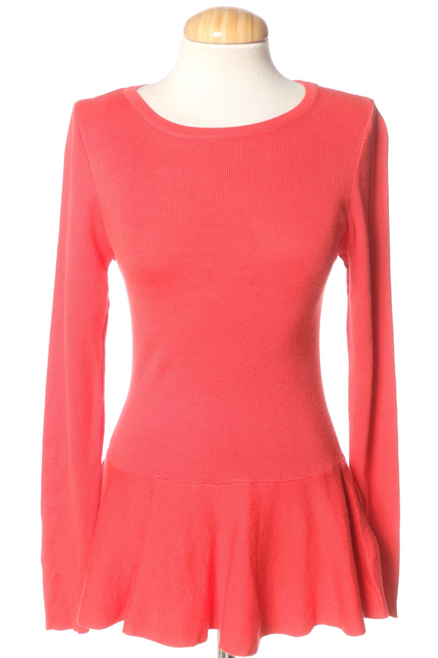 Pull Flamant Rose de la taille S, de couleur orange