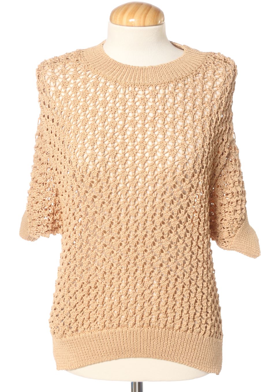 Pull Mango de la taille S, de couleur beige