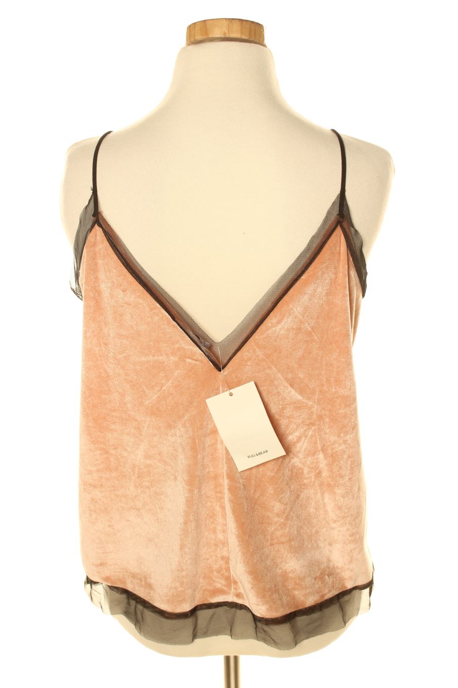 Top Pull & Bear de la taille S, de couleur rose de velours