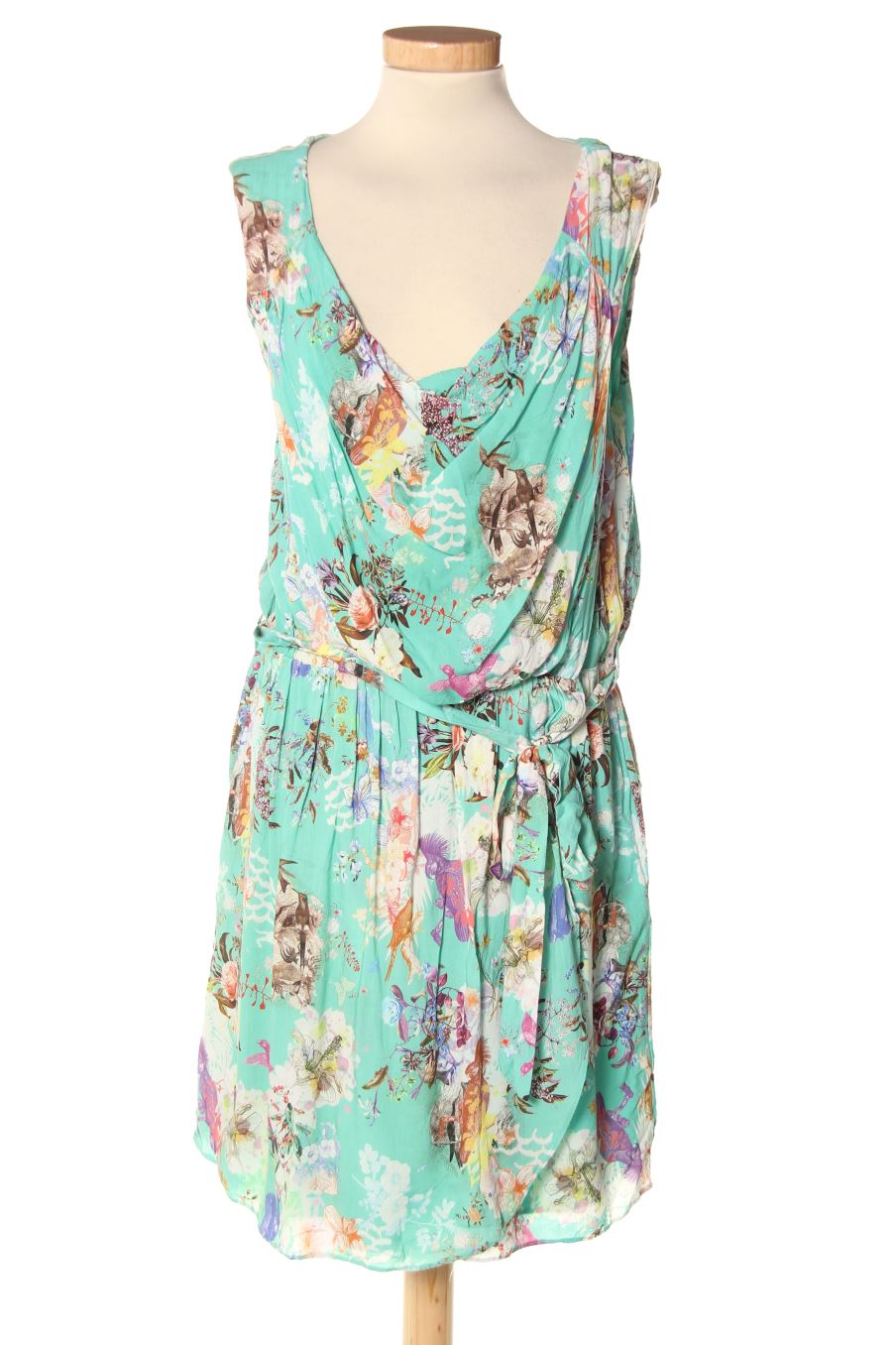 Robe casual Naf Naf de la taille 42, de couleur imprimés