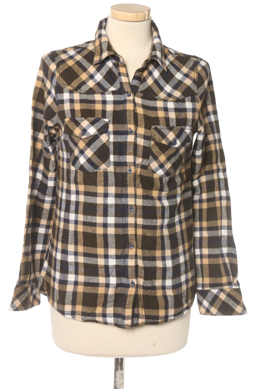 Camisa de Zara de la talla S, de color cuadros