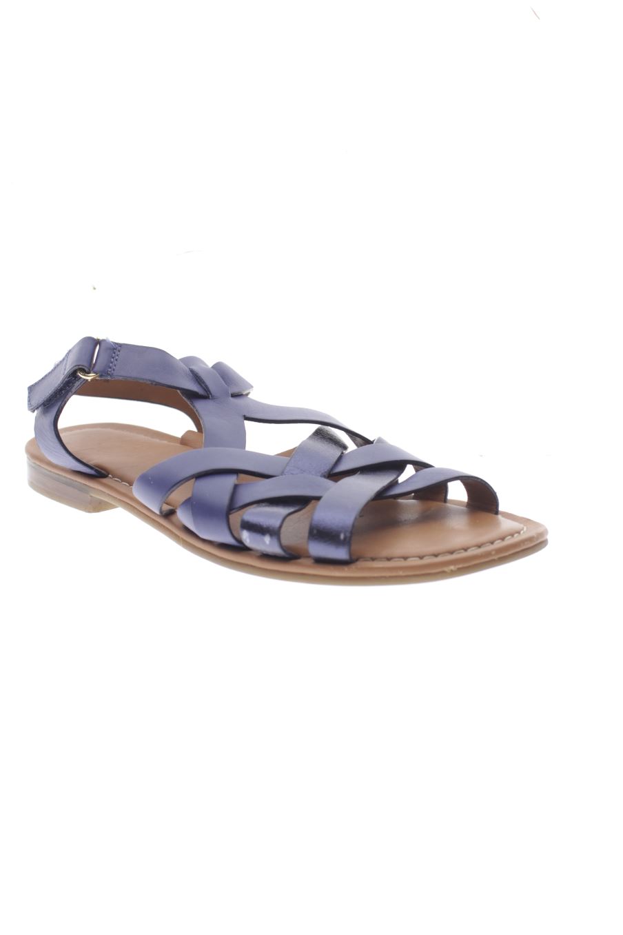 Sandalias planas de VARESE de la talla 38, de color azul de