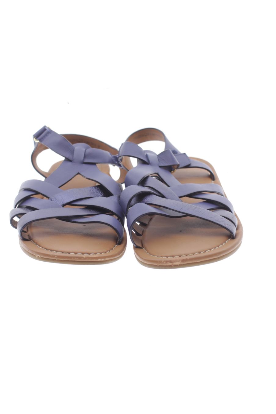 Sandalias planas de VARESE de la talla 38, de color azul de