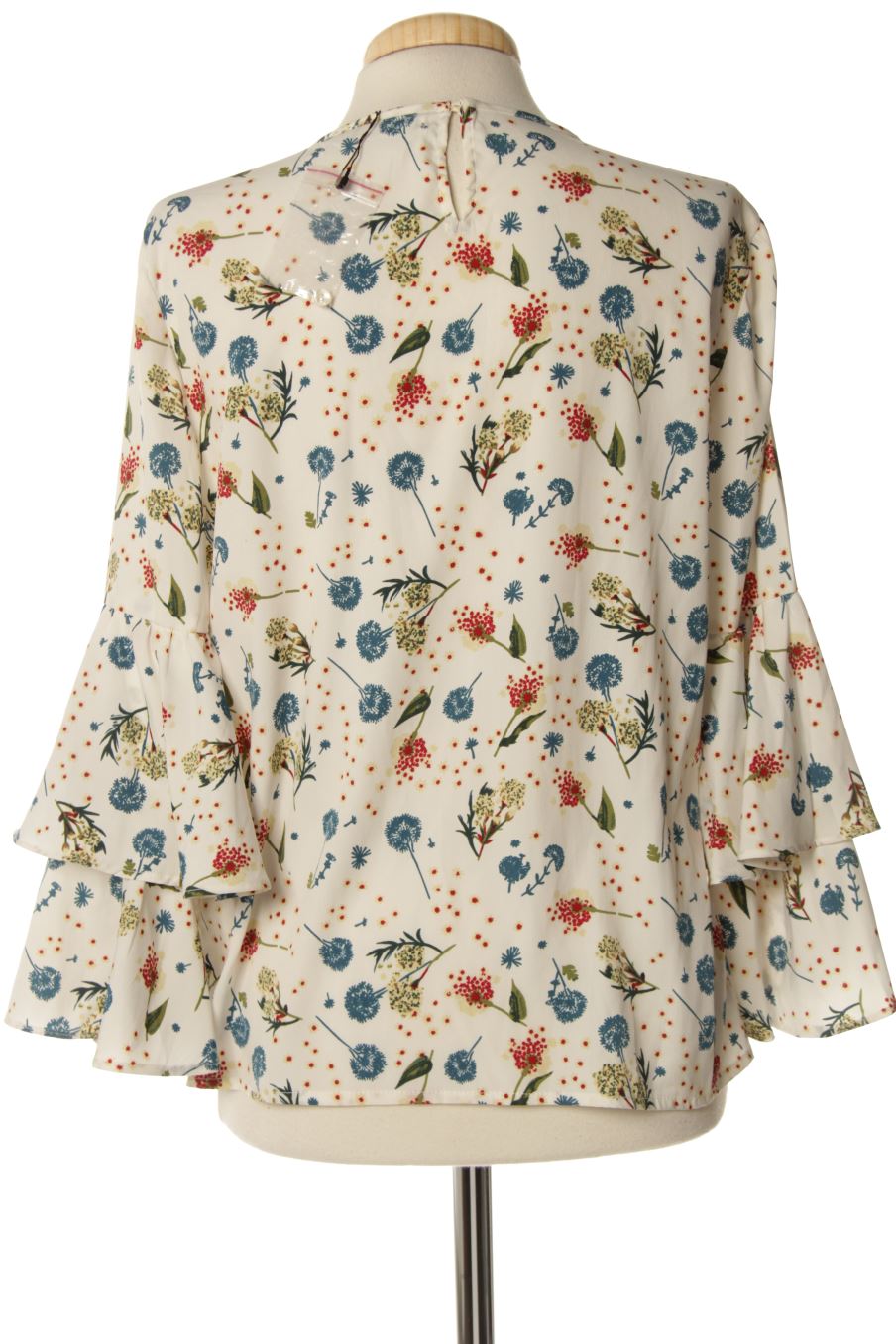 Blouse à manches longues Sfera de la taille S, de couleur fleurs