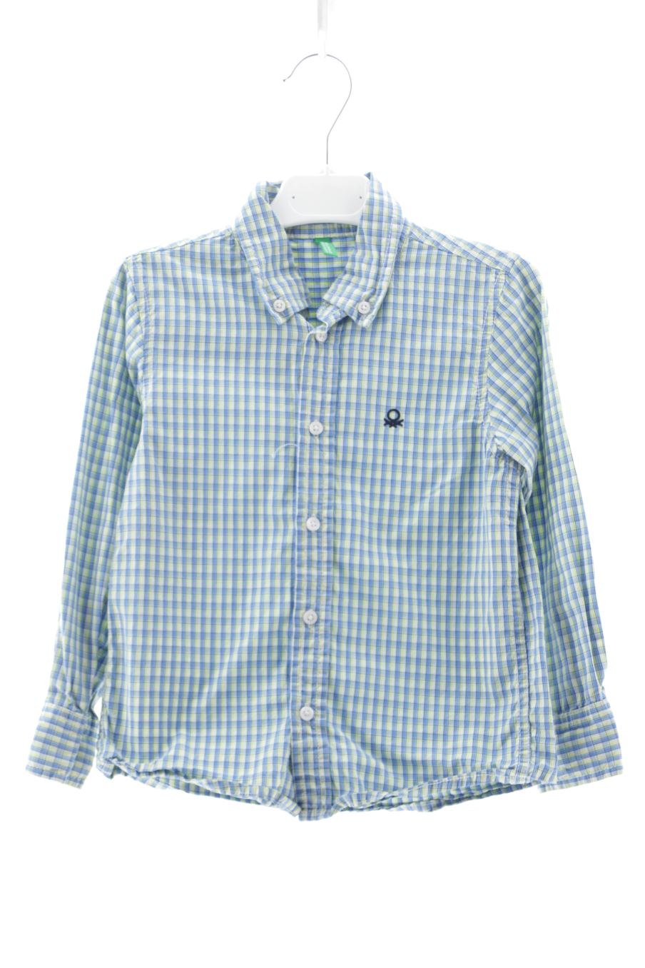 Camicia a maniche lunghe de Benetton de la talla 4 anni seconda mano