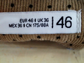 Pantalon Cortefiel de la taille 46, de couleur marron