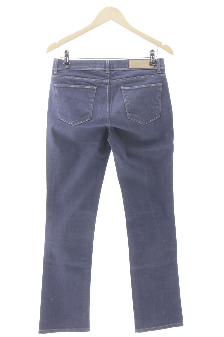 Vaquero de Zara de la talla 40, de color azul de ropa vaquera
