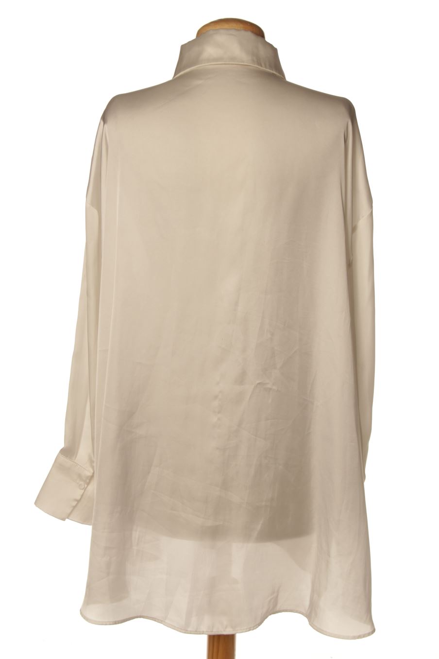 Chemise Zara de la taille XS, de couleur blanc