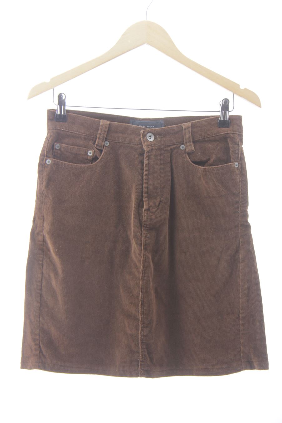 Falda de Easy wear de la talla 38, de color marrón