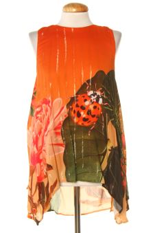 Camisa sin mangas XS Desigual