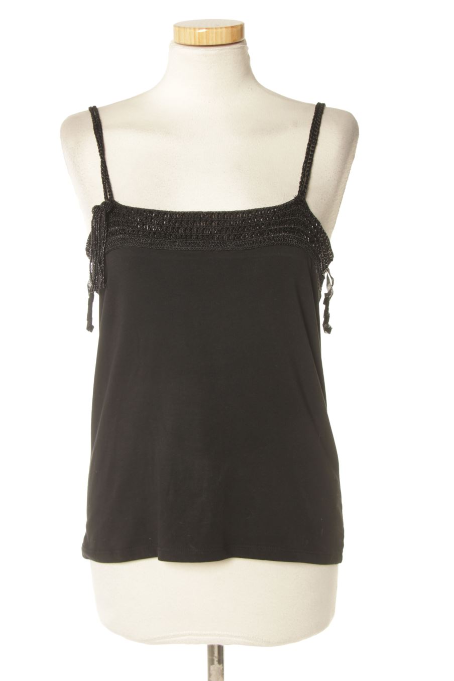 Top de A de T de la talla M, de color negro