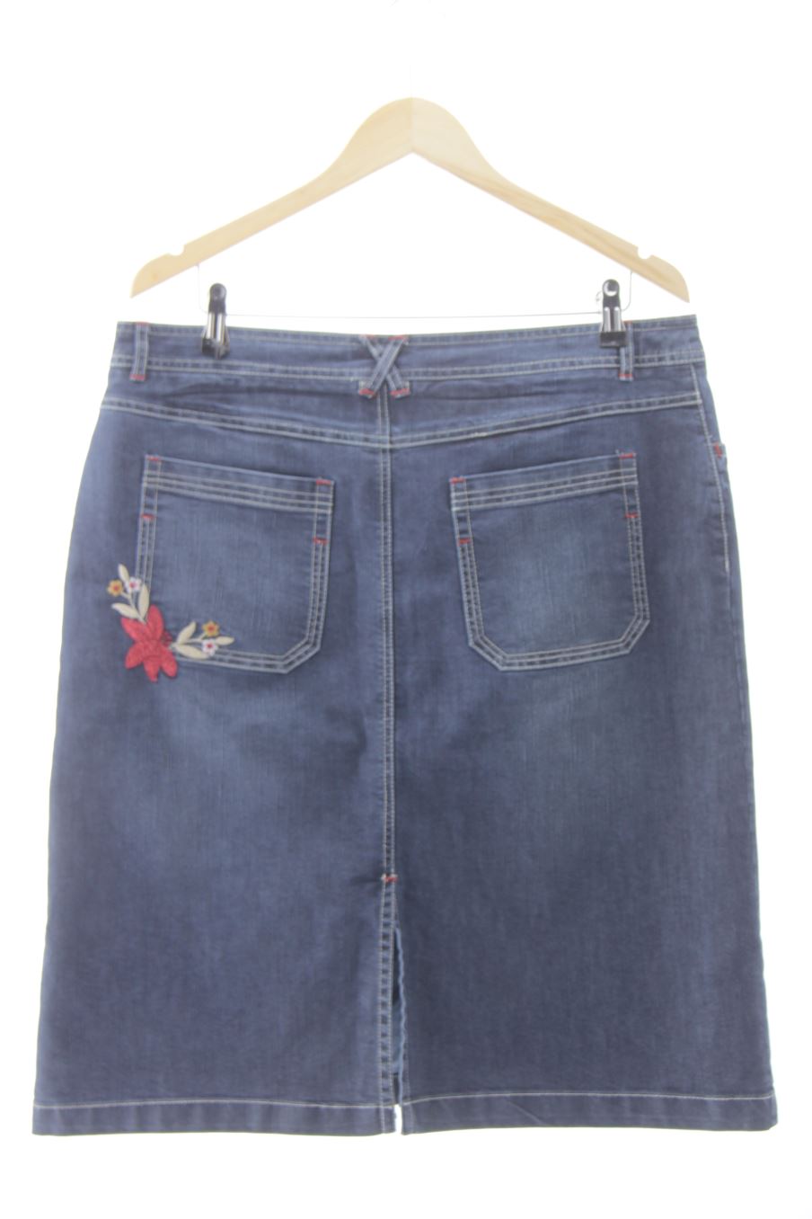 Jupe Lloyd`s de la taille 48, de couleur bleu de denim