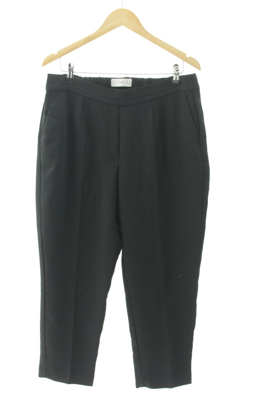 Pantalon Mango de la taille XL, de couleur noir