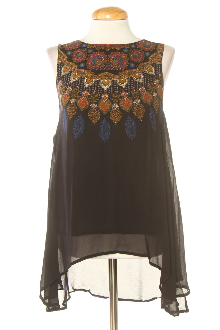 Top Desigual de la taille XS, de couleur imprimés