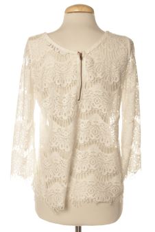 Langärmelige Bluse L SUITEBLANCO