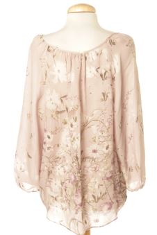Blouse à manches longues 42 Massimo Dutti